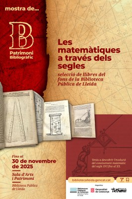 Mostra “Les matemàtiques a través dels segles”.