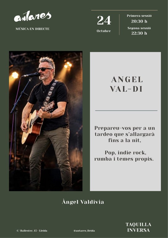 ANTARES LLEIDA - CONCERT 24  D’OCTUBRE