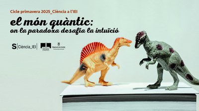 Cartell del cicle El món quàntic.