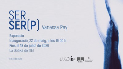 Cartell promocional: Exposició SER SER(P) Vanessa Pey.