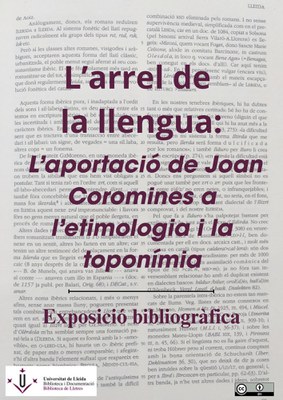 L’aportació de Joan Coromines a l’etimologia i la toponímia.