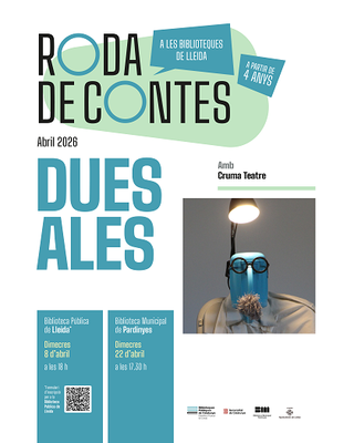 L’hora del conte. “Dues ales”, a càrrec de Cruma Teatre..