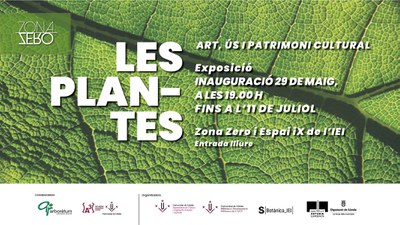Cartell promocional exposició Plantes.