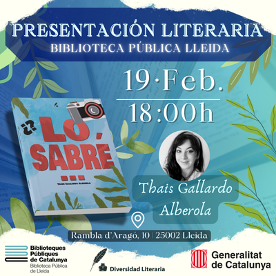 Presentació de llibre "Lo sabré...".