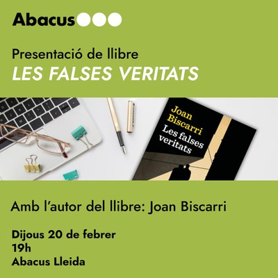 Presentació del llibre "Les falses veritats".