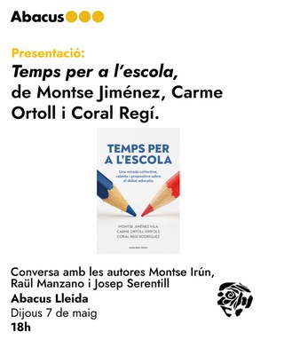 Cartell de la presentació d'Abacus Lleida..