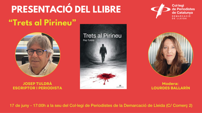 Presentació Llibre "Trets al Pirineu" de Pep Tuldrà