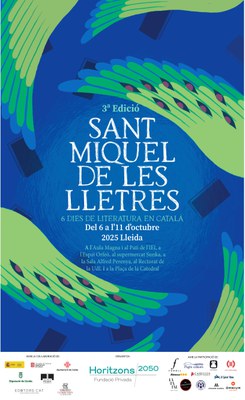 Cartell de Sant Miquel de les Lletres 2025.