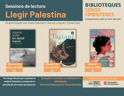 Sessions de lectura "Llegir Palestina".