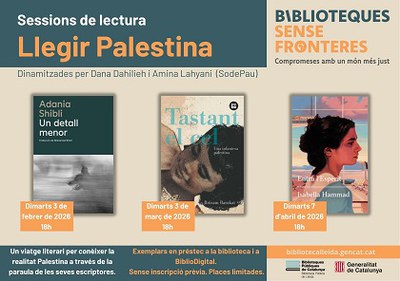 Sessions de lectura "Llegir Palestina".