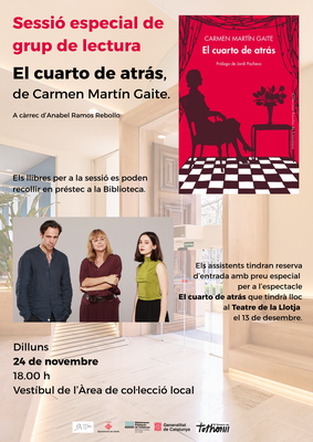 “El cuarto de atrás”, de Carmen Martín Gaite..