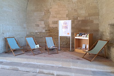 Tardes de Lectura al claustre de la Seu Vella.