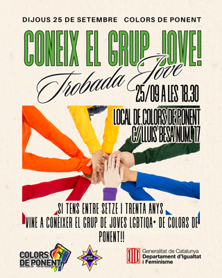 Trobada del grup de joves.