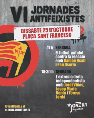 VI Jornades Antifeixistes.