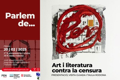 Visita guiada a l’exposició “Art i literatura contra la censura”.