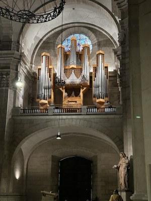Orgue de la Catedral de Lleida.