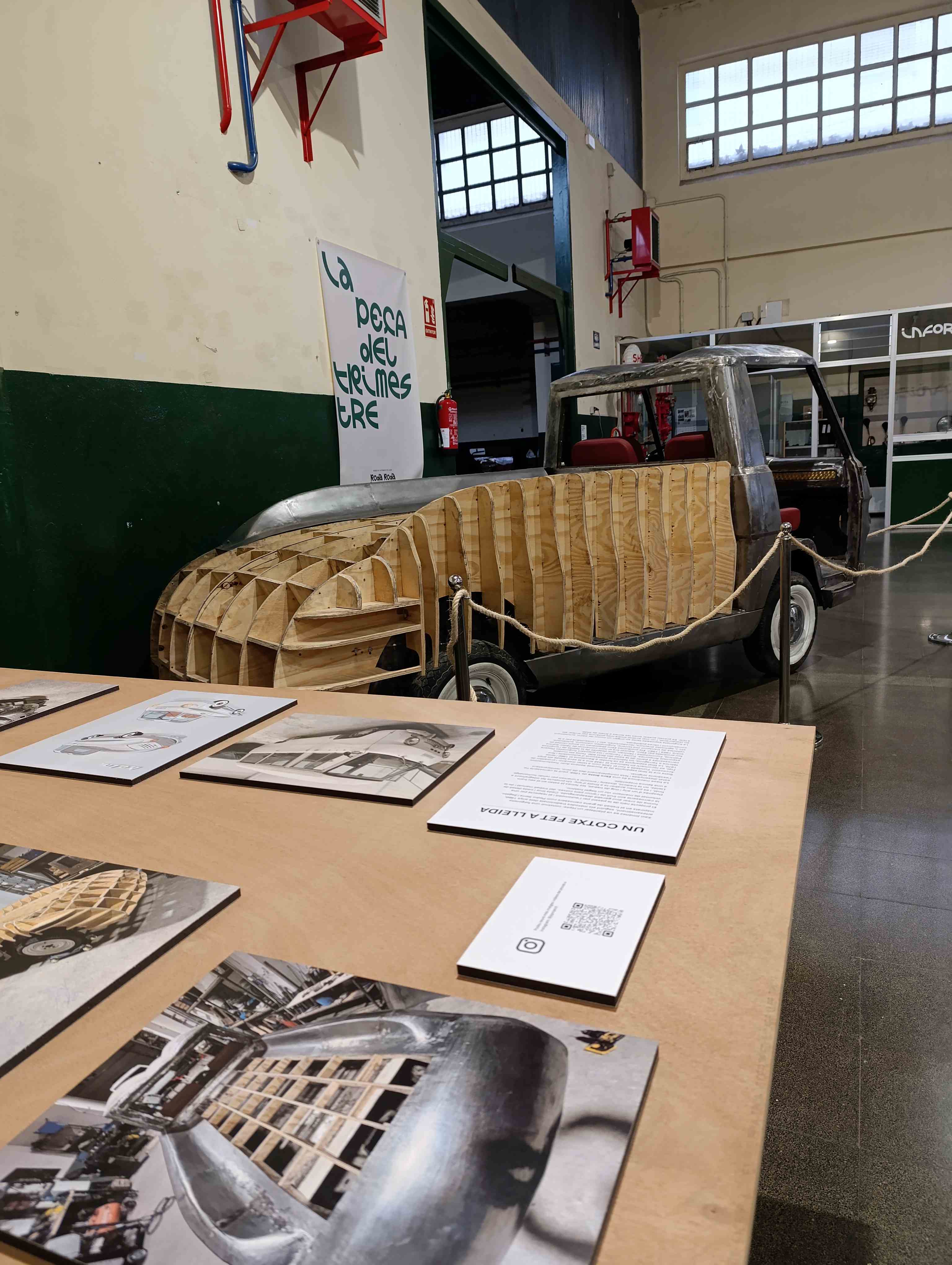 Un cotxe fet a Lleida