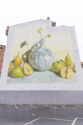 Marta Lapeña Mural de Marta La Peña a Pardinyes